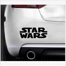 Star Wars CAR VAN WALL WINDOW FURNITURE LAPTOP VINYL STICKER IN BLACK